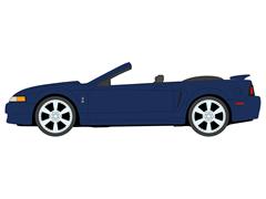 2001 Ford Mustang SVT Cobra Convertible in True Blue