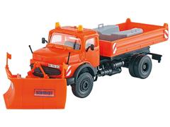 15001 - Kibri Schmidt Mercedes Benz Roundnosed Snow Plough Truck