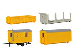 15700 - Kibri Construcion Site Units Set of 4