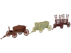 15703 - Kibri Old Fashioned Farm Wagons