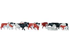 38152 - Kibri Cows Set of 12 pieces Made