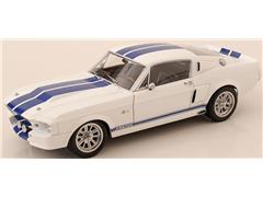 1967 Ford Mustang Shelby GT500 in White with Blue Stripes #120172