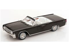 KK SCALE #181521 - 1963 Lincoln Continental Convertible in Black - Bad Boys