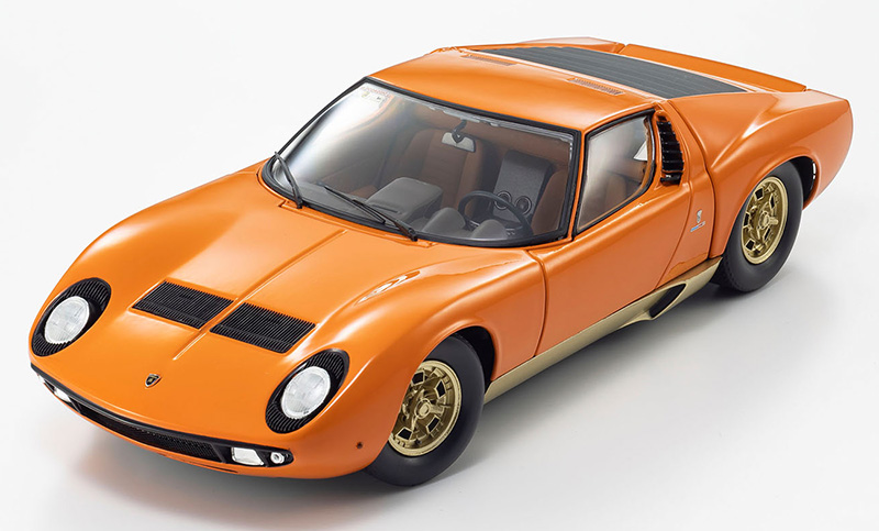 1966 Lamborghini Miura P400 in Orange and Gold - KO8314OR