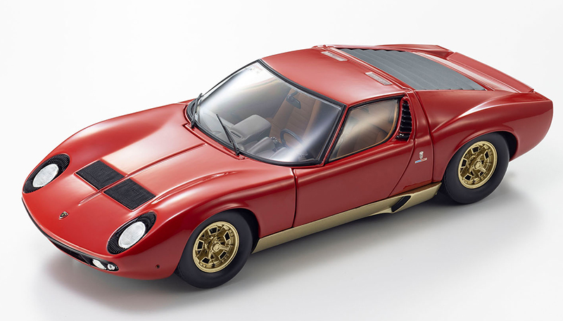 1966 Lamborghini Miura P400 in Red and Gold - KO8314R