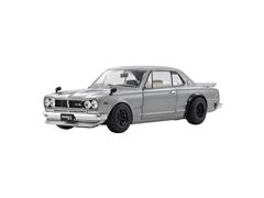 KYOSHO #K08129S - Nissan Skyline 2000 GT-R Modified in Silver