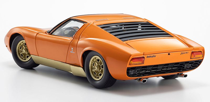 1966 Lamborghini Miura P400 in Orange and Gold - KO8314OR