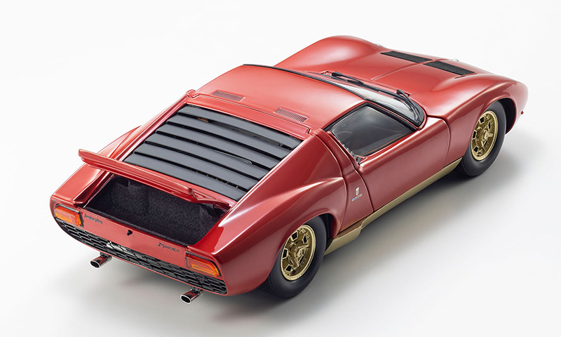 1966 Lamborghini Miura P400 in Red and Gold - KO8314R