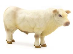 500251 - Little Buster Charolais Bull SUPER DURABLE Made of solid