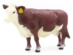 500257 - Little Buster Hereford Cow SUPER DURABLE Made of solid