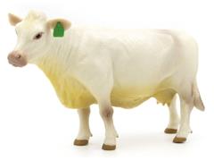 500258 - Little Buster Charolais Cow SUPER DURABLE Made of solid