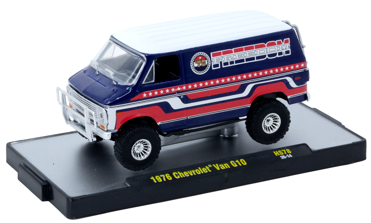1976 Chevrolet Van in Red White and Blue- Freedom Edition - 31500-HS78