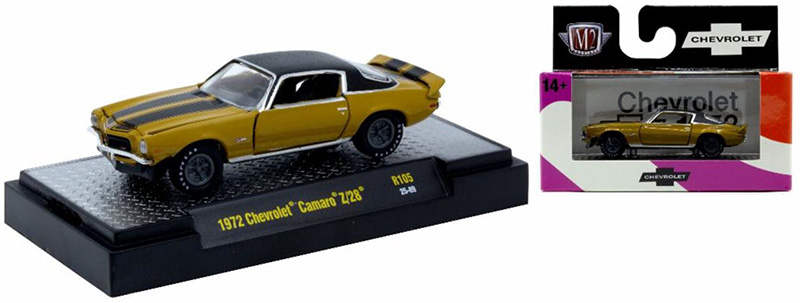 1972 Chevrolet Camaro Z/28 in Black and Dark Yellow - 32500-105-F