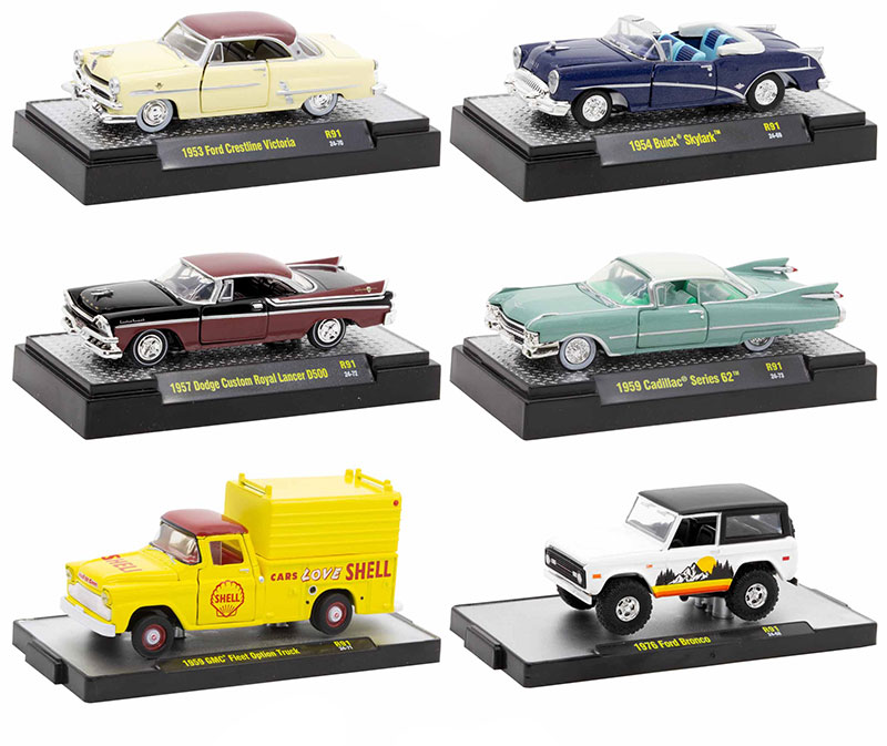 Auto-Thentics Release 91 - 6-Piece Assortment in a Non-Returnable