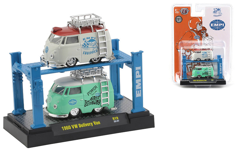 EMPI - 1960 Volkswagen Delivery Van in Cream PMS Cool Gray and in