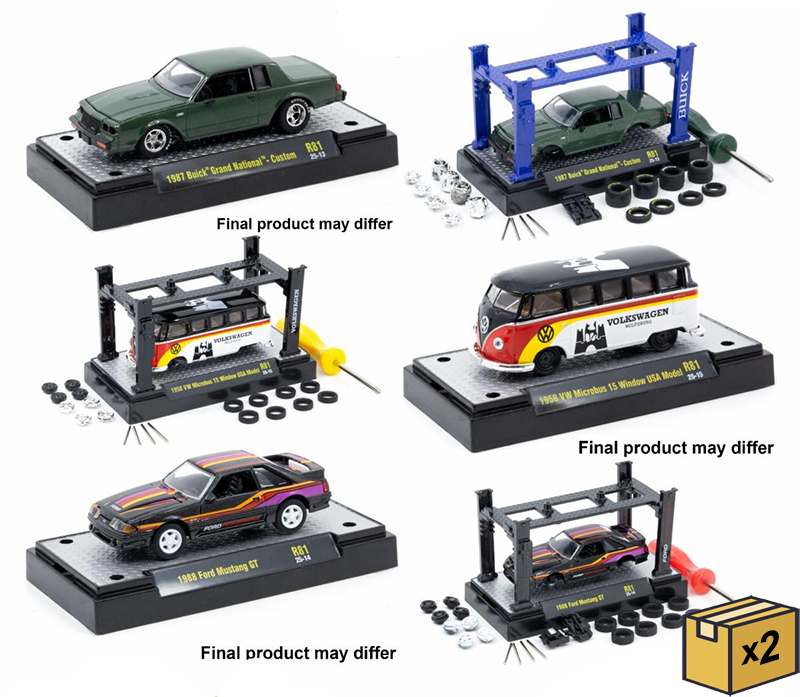 Model Kits Series 81 - 6-Piece Non-Returnable Case - 37000-81-CASE