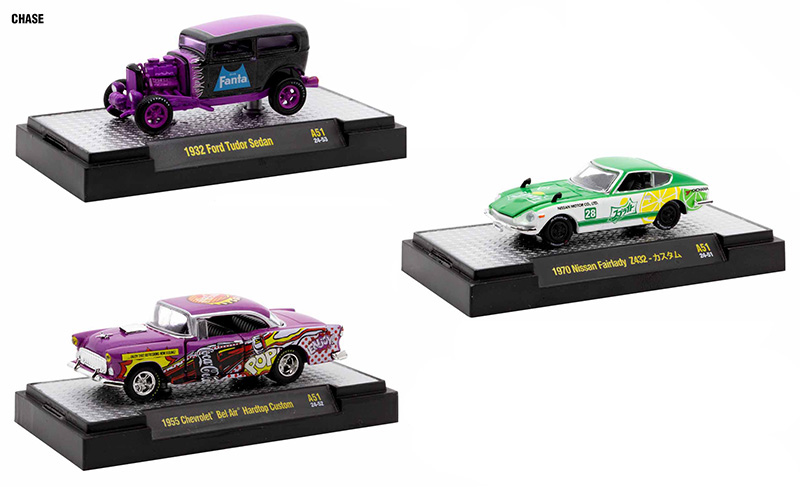 Ｓ★商品Ｎｏ.３７２６★Ｃｏｃａ―Ｃｏｌａ缶バッグ＋積載車＋グラス＋腕時計他色々 M2 Coca-Cola Release A51 - 3-Piece Set including SPECIAL CHASE
