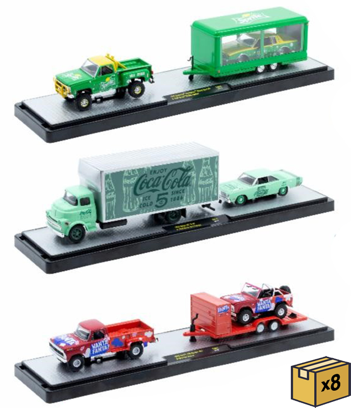 ア*ー様 Coca-Cola　トレーラートラック Freightliner Cascadia Sleeper Tractor w/53'Trailer: Coca Cola 1:64