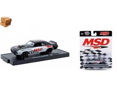 M2MACHINES #11228-131-A-BOX - 1969 Chevrolet Camaro SS/RS in Black and White with MSD Racing Graphics