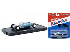 M2MACHINES #11228-131-D - Bazooka - Belly Tanker in White and Blue