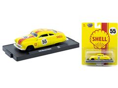 M2MACHINES #11228-132-A - Shell - 1949 Mercury Custom in Yellow with Number 55