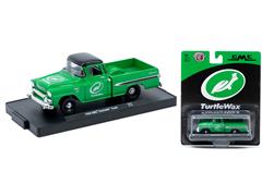 M2MACHINES #11228-132-B - Turtlewax - 1950 GMC Fleetside Truck in Green