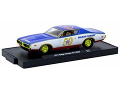VP Racing - 1971 Dodge Charger HEMI in Blue and White with Gold Rims and Accents- VP Racing 50th #11228-133D-SP