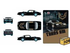 M2MACHINES #31500-HS77-MSTR - 1978 Pontiac Trans Am Hardtop in Gloss Starlight Black with Golden Firebird Decal - 24-Piece Non-Returnable Master Case