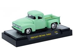 M2MACHINES #32500-104-A - 1956 Ford F-100 Custom in Mint Green
