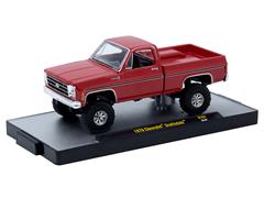 M2MACHINES #32500-104-F - 1979 Chevrolet Scottsdale in Red