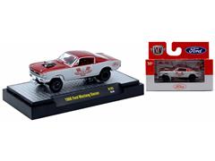 M2MACHINES #32500-105-D - 1966 Ford Mustang Gasser in White and Red