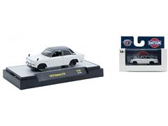 M2MACHINES #32500-106-B - 1970 Datsun 510 in White and Black
