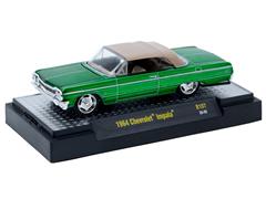 M2MACHINES #32500-107-B - 1964 Chevrolet Impala Soft-Top in Green
