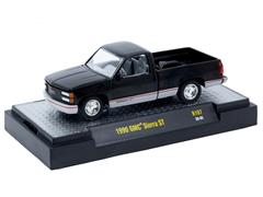 M2MACHINES #32500-107-F - 1990 GMC Sierra ST Pickup Truck in Black and White
