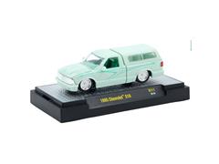 M2MACHINES #32500-111-D - 1995 Chevrolet S10 Pickup Truck in Teal with Matching Camper Shell
