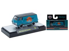 M2MACHINES #32600-92-B - 1964 Dodge A100 Panel Van in Blue with Black Roof