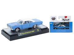 M2MACHINES #32600-92-E - 1969 Plymouth Road Runner HEMI in Blue