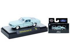 M2MACHINES #32600-95-A - 1968 Ford Mustang GT 390 in Light Blue