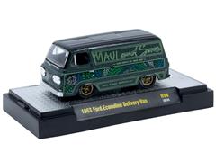 M2MACHINES #32600-96-A - Maui and Sons - 1963 Ford Econoline Delivery Van in Green