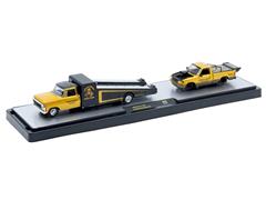 M2MACHINES #36000-96-B - 1970 Chevrolet C60 Truck and 1974 Chevrolet Cheyenne Super 30 in Yellow and Black