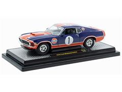 M2MACHINES #40300-135B - Gulf Racing 1970 Ford Mustang Custom