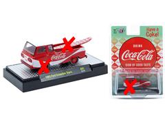 M2MACHINES #52500-A61-B-SP-X - Coca-Cola - 1965 Ford Econoline Truck with Red Chrome Accents