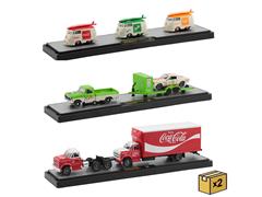 M2MACHINES - 56000-TW06-CASE - Auto-Haulers Coca-Cola 