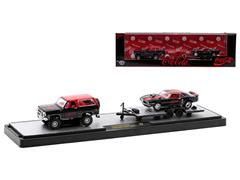 M2MACHINES #56000-TW18-A - Coca-Cola - 1973 Chevrolet K5 Blazer and 1968 Pontiac Firebird 400 H O
