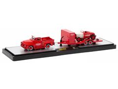 Coca-Cola - 1956 Ford F-100 Truck in Red and 1932 Ford Roadster in Red #56000-TW31-A-SP