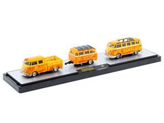 1960 VW Double Cab Truck with 1960 VW 15-Window Bus - Fanta #56000-TW40-B