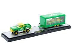 M2MACHINES #56000-TW41-A-SP - Sprite - 1976 Chevrolet Scottsdale Pickup Truck and Chevrolet Sport 4x4 with Gold Chrome Rims