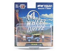 M2MACHINES #67500-18-B - 1944 Jeep MB with outdoor adventure couple figures