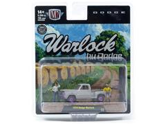 M2MACHINES #67500-19-A-SP - 1978 Dodge Warlock in Grey with Purple Chrome Rims and Accents with Country Figures