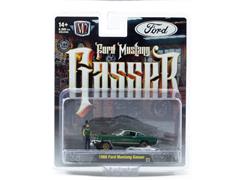 M2MACHINES #67500-19-D - 1966 Ford Mustang Gasser in Green with Varsity Kid Figure